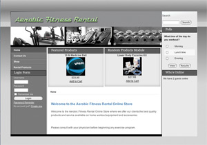 Aerobic Fitness was designed and developed by Perfect Circle Media Group, a Dallas based full service ad agency, website design and web development team